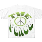 Pat's WorksのTHE PEACE! フルグラフィックTシャツ