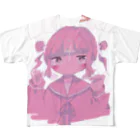 amanozyakushaのメンヘラ天使ちゃん フルグラフィックTシャツ