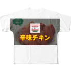 公式オンラインショップの辛味チキンアイキャッチ フルグラフィックTシャツ