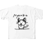 ペコりんショップのにゃんこ フルグラフィックTシャツ