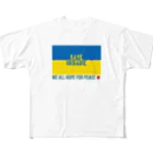 JOKERS FACTORYのSAVE UKRAINE フルグラフィックTシャツ