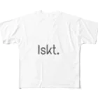 Iskt.のIskt. フルグラフィックTシャツ