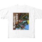 KIMIDORI FARMのKIMIDORI GREEN PHOTO All-Over Print T-Shirt