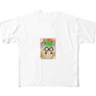 お祭りごtoお金ごto幸せごtoのグリーん鬼 All-Over Print T-Shirt