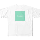 Joyful DesignのFinest グリーン フルグラフィックTシャツ