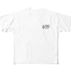 A_SSHAMPOOの"A_S" フルグラフィックTシャツ