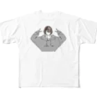 はんぺんの女の子① フルグラフィックTシャツ