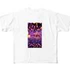 りんか(きらりん) 宮田担 ❤ご主人様☆夜空☆のキラキラシルエット All-Over Print T-Shirt