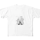 a.k.a kakのウッド・チャック（ピザ） All-Over Print T-Shirt