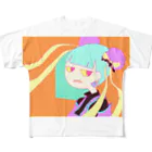 ヤサイニンニクアブラカラメマシマシにゅんぺいのチャイナガール・バンちゃん All-Over Print T-Shirt