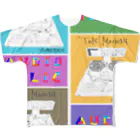 AUDIO HOLICのtapemachine フルグラフィックTシャツ