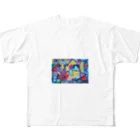 秋永アートのx All-Over Print T-Shirt