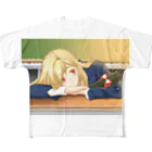 にゃにゃにゃんずショップの春 フルグラフィックTシャツ