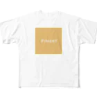 Joyful DesignのFinest ベージュ フルグラフィックTシャツ