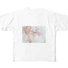 天地の宮～あめつちのみや～の桜舞う フルグラフィックTシャツ