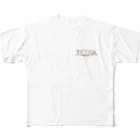 UDAI YAKUのTETRArevo Tシャツ フルグラフィックTシャツ