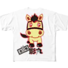 ponygolandの忍び馬影丸 フルグラフィックTシャツ