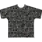 ハルノキ工房のBrabies!(黒) All-Over Print T-Shirt