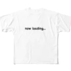 done/nothingの少々お待ちを... フルグラフィックTシャツ