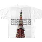 Anti JUN ON Social Club のAnti JUN ON Social Club  フルグラフィックTシャツ