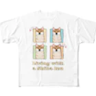 ZooBaby’s Shopの柴犬のいる暮らし All-Over Print T-Shirt