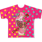 Radio Like hmm...のChoco Like Girl フルグラフィックTシャツ