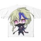 WIND-OF-SILVERのミニキャラ夜叉君 All-Over Print T-Shirt