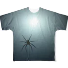 カヌレのお店の蜘蛛　1 フルグラフィックTシャツ