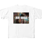 LPSTRING_桜雅凛公式ブランド🌹の桜雅凛プリントTシャツ All-Over Print T-Shirt