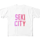 JIMOTOE Wear Local Japanの関市 SEKI CITY All-Over Print T-Shirt