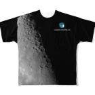 MoonWalkerのつきTシャツNo.5 フルグラフィックTシャツ