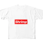 BarSASUKEのShrimp フルグラフィックTシャツ