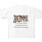 think-a worksのワンコ大集合！ All-Over Print T-Shirt