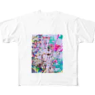 Higanbanaxの加工パーカー All-Over Print T-Shirt