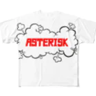 asteriskのアスタリスク フルグラフィックTシャツ