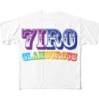 7IRO GLAMOUROUSの7IRO GLAMOUROUSフルグラフィック All-Over Print T-Shirt