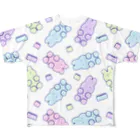 soratoのグミたち/パステル All-Over Print T-Shirt