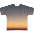 ArtWillの瀬戸内マジックアワー(夕明り) フルグラフィックTシャツ