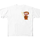 F.Tさやかのさやさる　えっへんver. All-Over Print T-Shirt