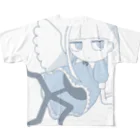 kawaiisekaiBのウダキョウちゃん All-Over Print T-Shirt