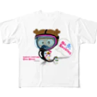 snow-soundのMascot costume GasMask All-Over Print T-Shirt