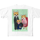 4696necoのみっちゃの入学祝い フルグラフィックTシャツ