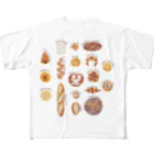 fig-treeのBAKERY フルグラフィックTシャツ