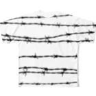 miximの有刺鉄線ボーダー All-Over Print T-Shirt