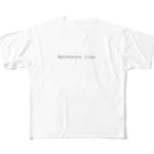 延長線の深海鯨 All-Over Print T-Shirt