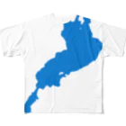 釣活の琵琶湖 All-Over Print T-Shirt