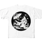 神谷屋のレトロ未来ヒーロー少年０２ All-Over Print T-Shirt