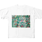 デンデンのサボサボテン All-Over Print T-Shirt