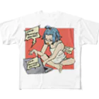 bunbunbububunのcorder girl 2 薄め フルグラフィックTシャツ