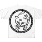 alligator_artの猫が通ります。 All-Over Print T-Shirt